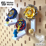 Beyblade X IKEA Skadis Display Collection