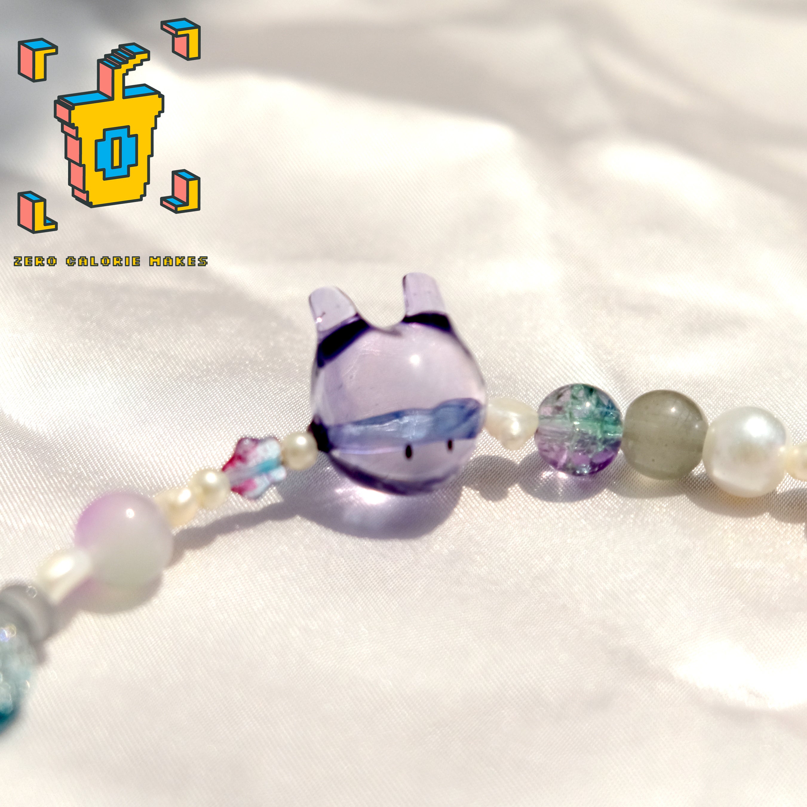 Mew&Mewtwo Pokemon Phone Charm