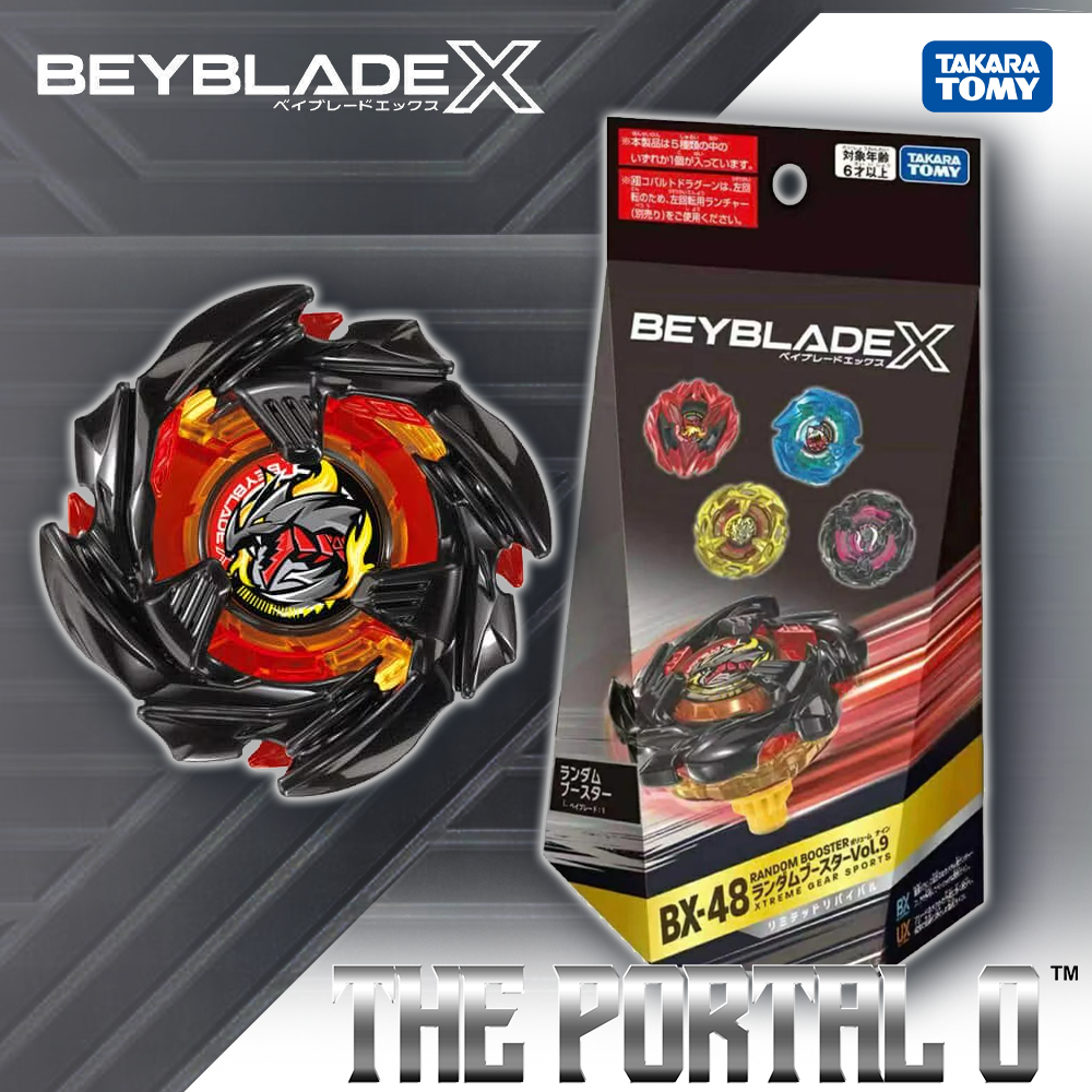 Takara Tomy Beyblade X BX-48 Random Booster Vol.9 Ft. CobaltDragoon 9-80F