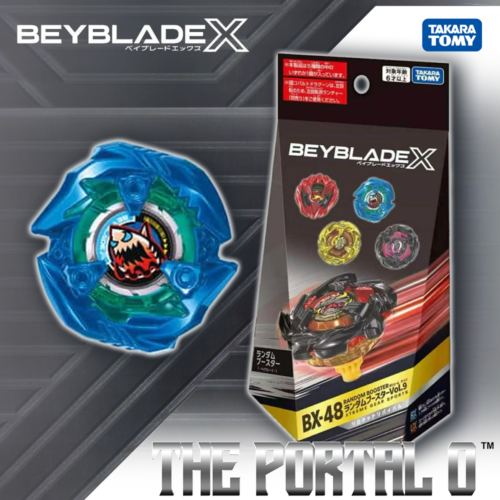 Takara Tomy Beyblade X BX-48 Random Booster Vol.9 Ft. CobaltDragoon 9-80F