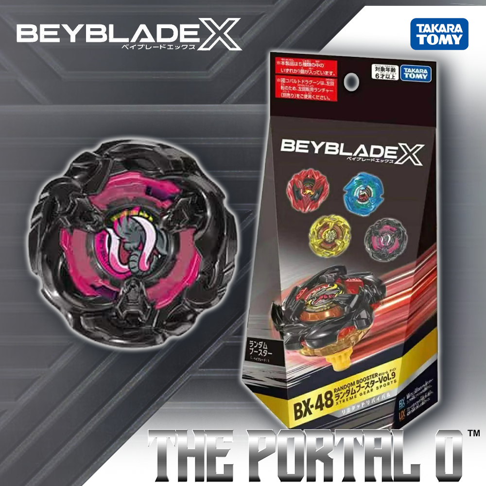 Takara Tomy Beyblade X BX-48 Random Booster Vol.9 Ft. CobaltDragoon 9-80F