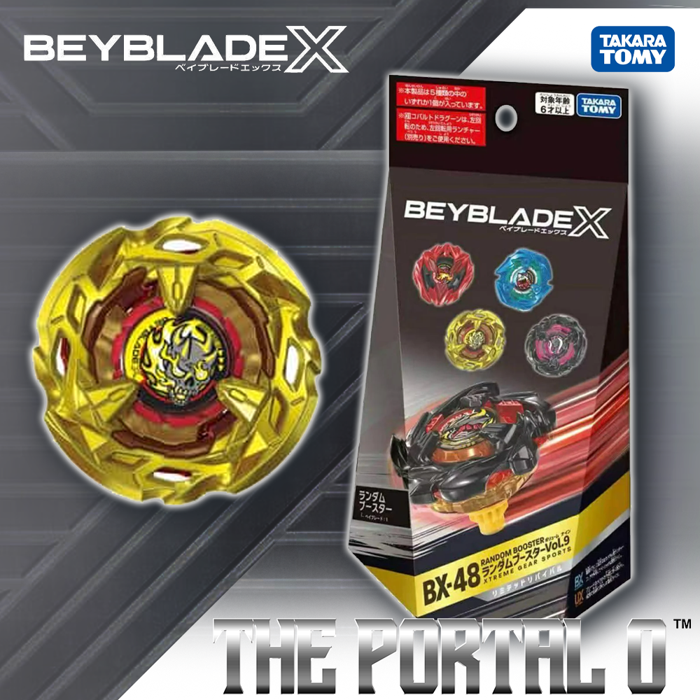 Takara Tomy Beyblade X BX-48 Random Booster Vol.9 Ft. CobaltDragoon 9-80F