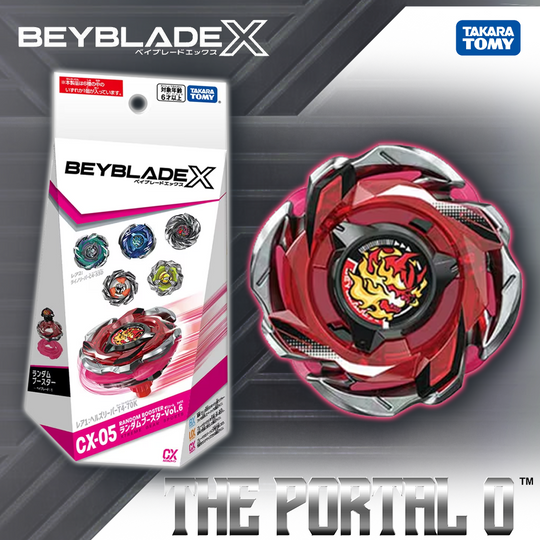 Takara Tomy Beyblade X CX-05 Fullset Vol 5 HellsReaper T4-70K
