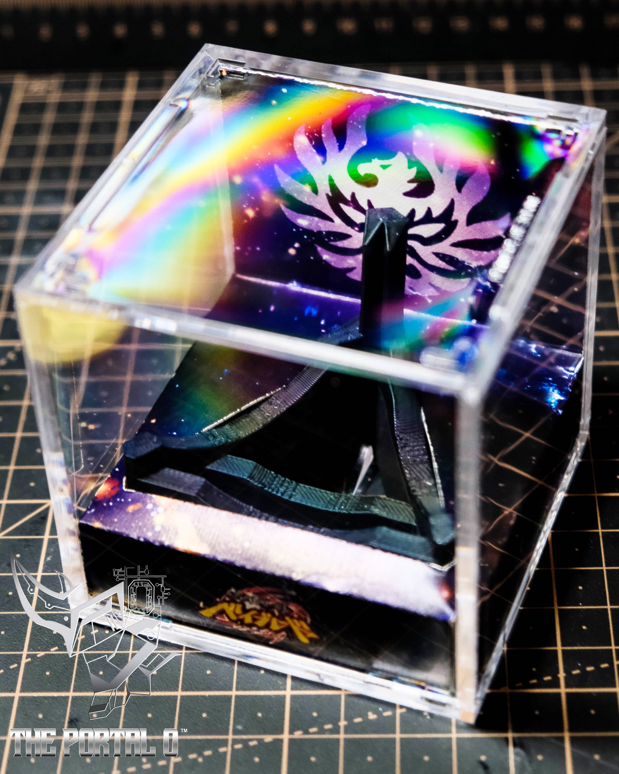Beyblade Metal Fusion Emblem Display Case Collection