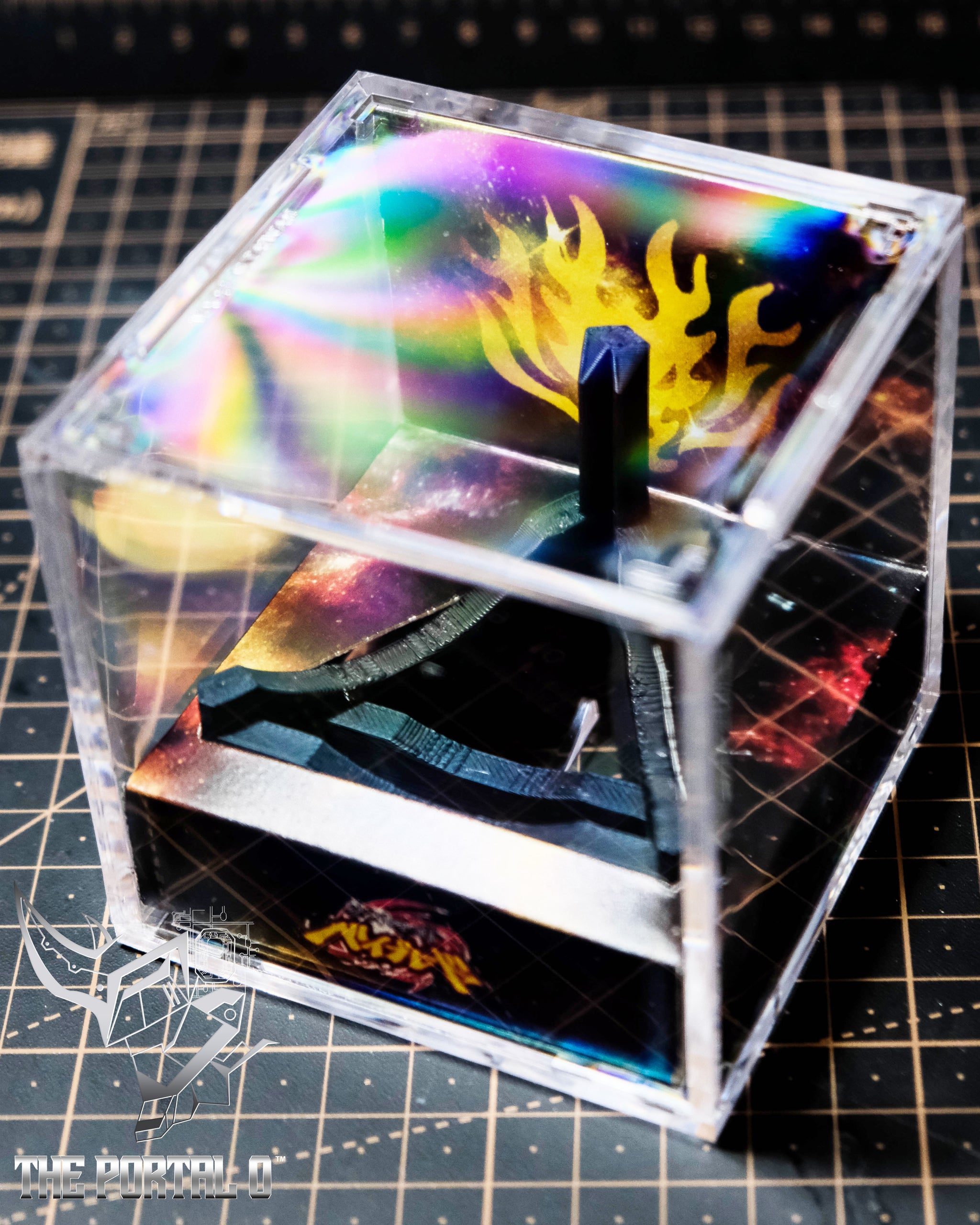 Beyblade Metal Fusion Emblem Display Case Collection