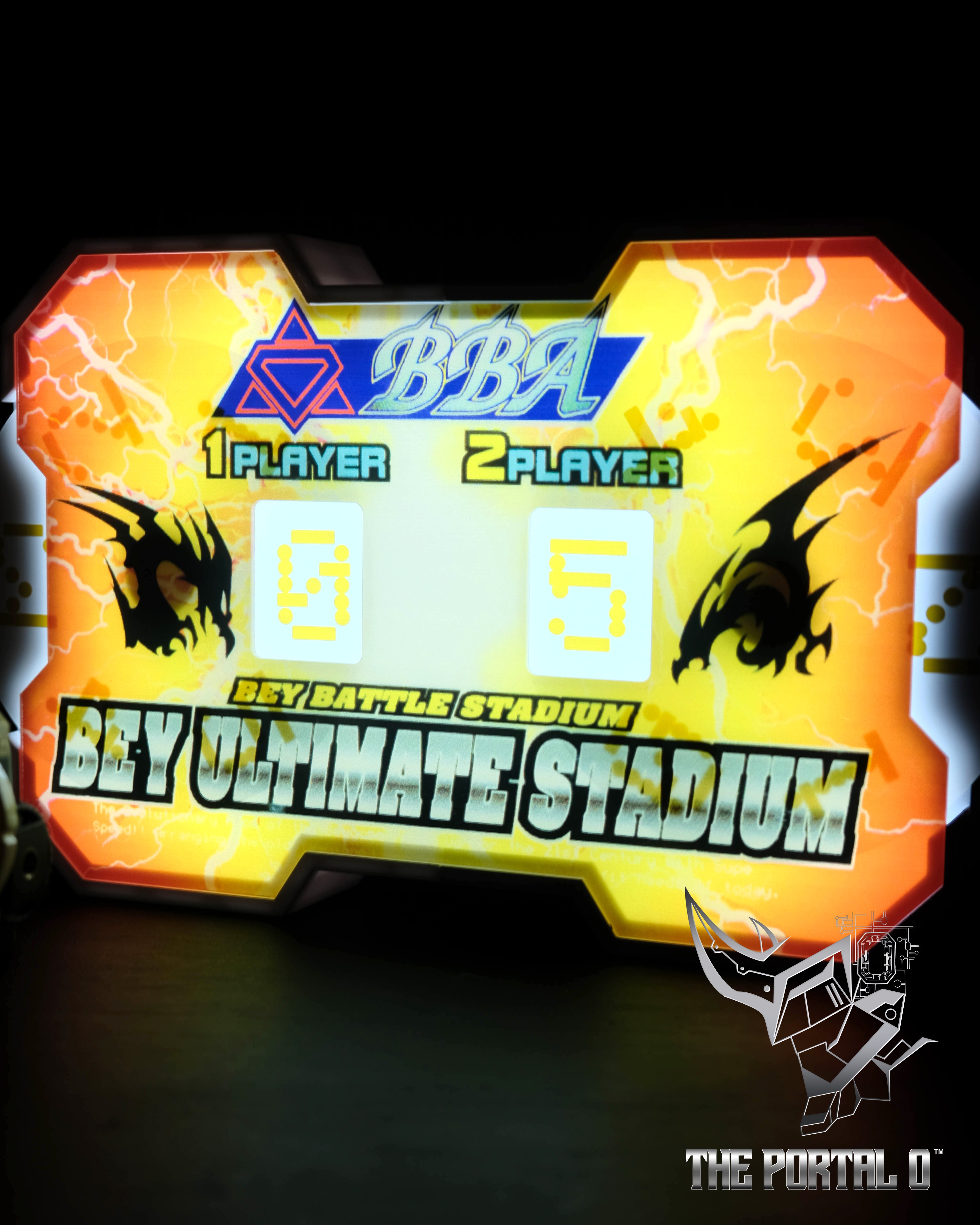 GIANT Beyblad Bakuten Shoot Scoreboard Light Box