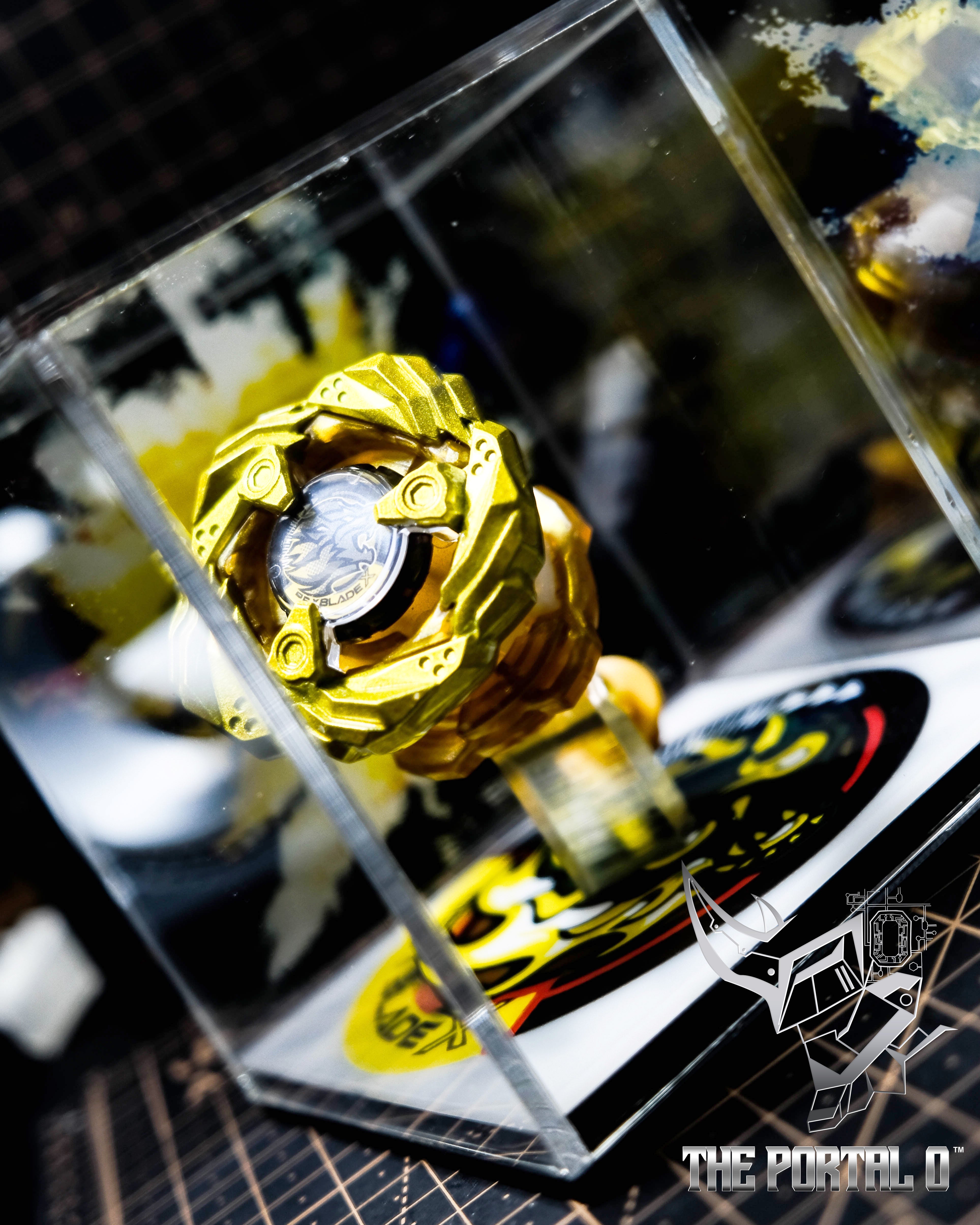 CUSTOM Exploded View 3D Beyblade X Display