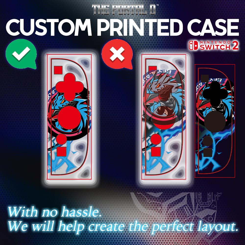 Switch 2 Custom UV Printed Case