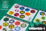 Metal Fusion Epic Facebolt Sticker CUSTOM Collection