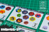 Metal Fusion Epic Facebolt Sticker CUSTOM Collection