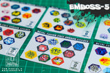 Metal Fusion Epic Facebolt Sticker CUSTOM Collection
