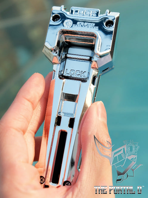 Metal Plated Sterling X Bey Launcher Grip