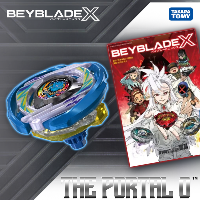 BEYBLADE X Vol.3 Full Color Edition w/ Dranark S2-70K Metal Coat Blue