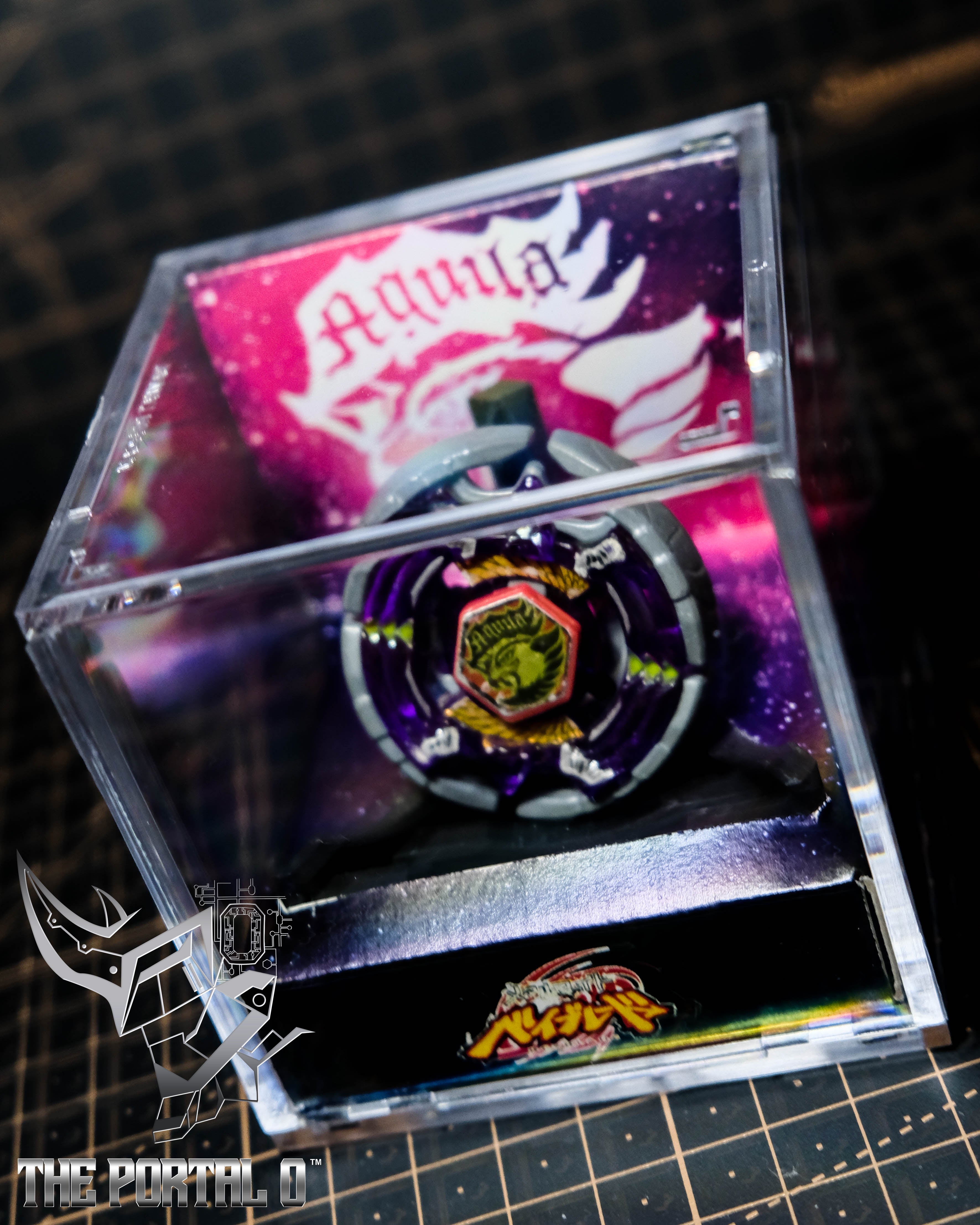 Beyblade Metal Fusion Emblem Display Case Collection