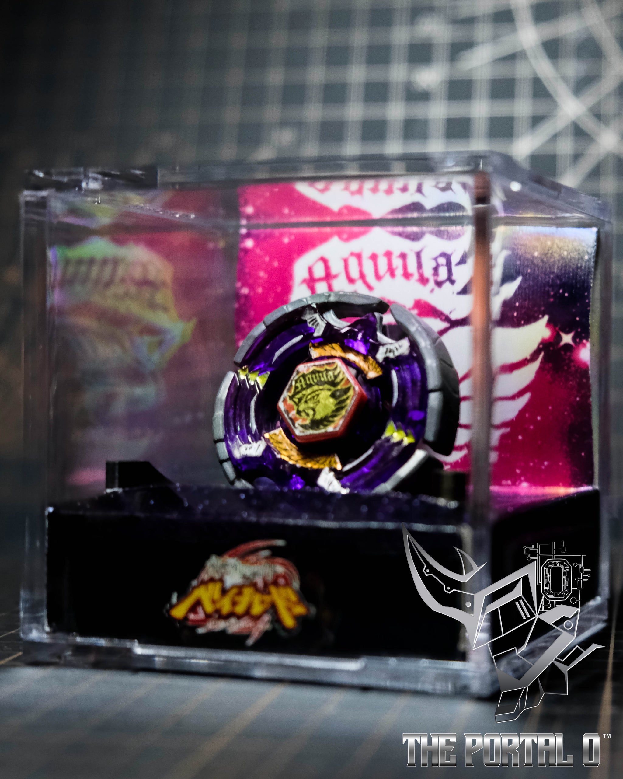 Beyblade Metal Fusion Emblem Display Case Collection