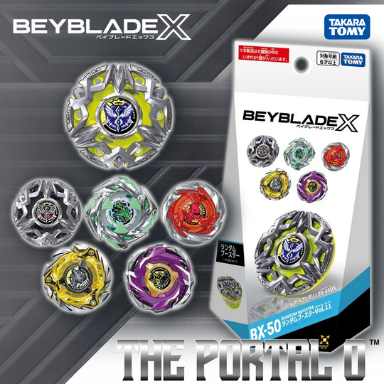 Takara Tomy Beyblade X BX-50 Heavens Ring 0-80DS Random Booster Vol.11