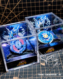 Beyblade Metal Fusion Emblem Display Case Collection