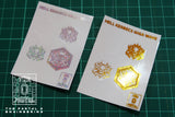 Legendary Gold Embossed FaceBolt Sticker Collection