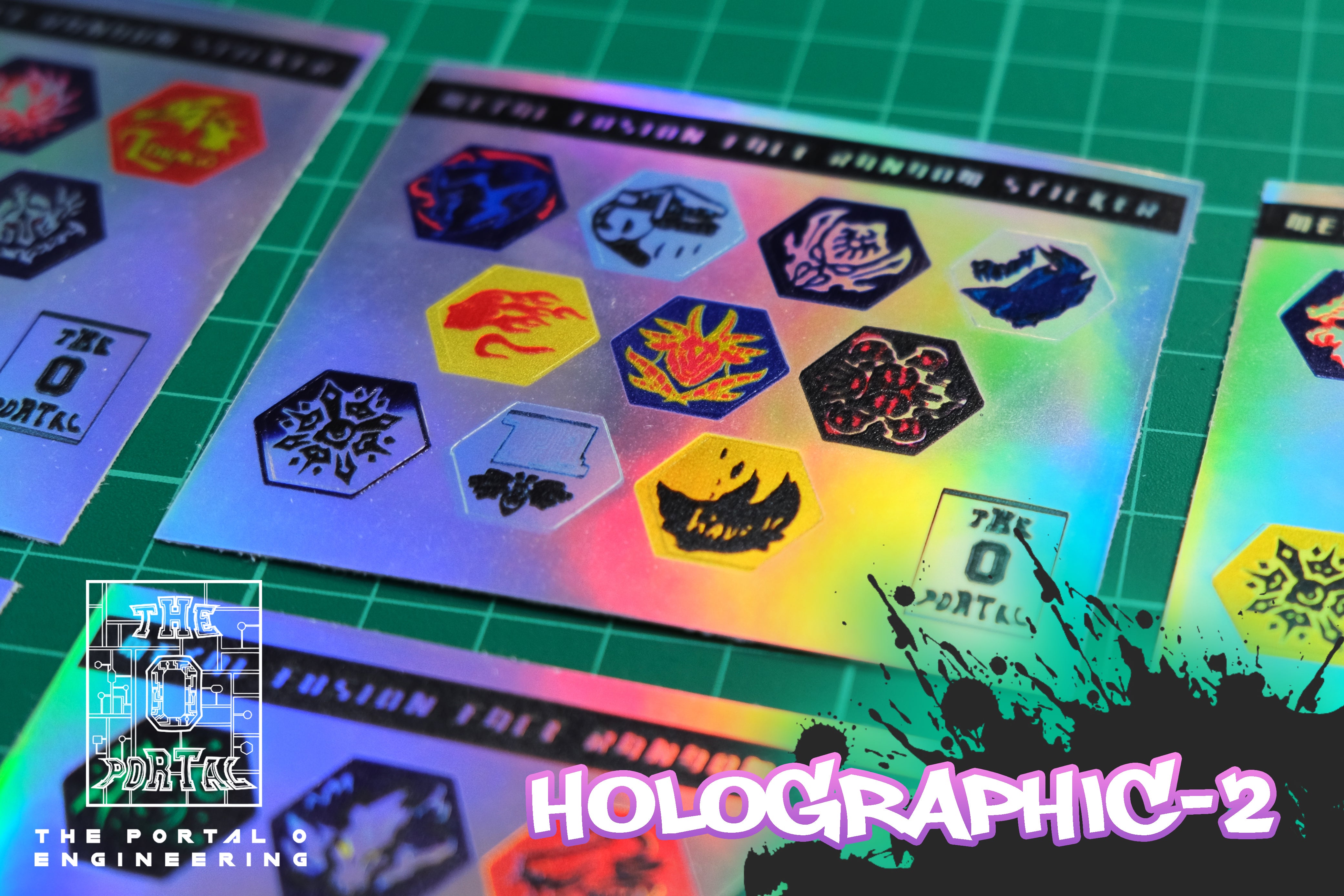Metal Fusion Epic Facebolt Sticker CUSTOM Collection