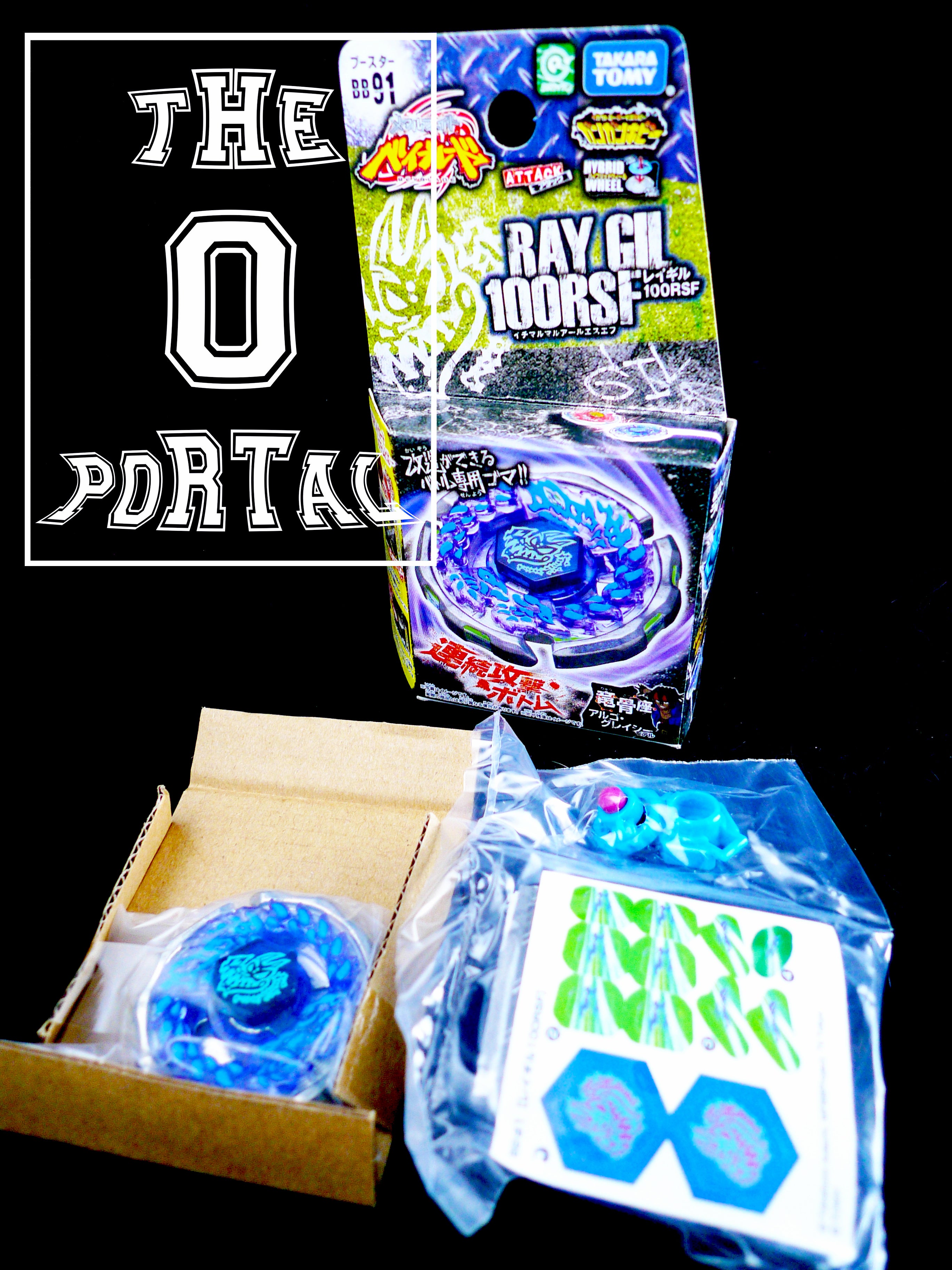 TAKARA TOMY Beyblade BB91 Ray Gil 100RSF Metal Fusion Booster