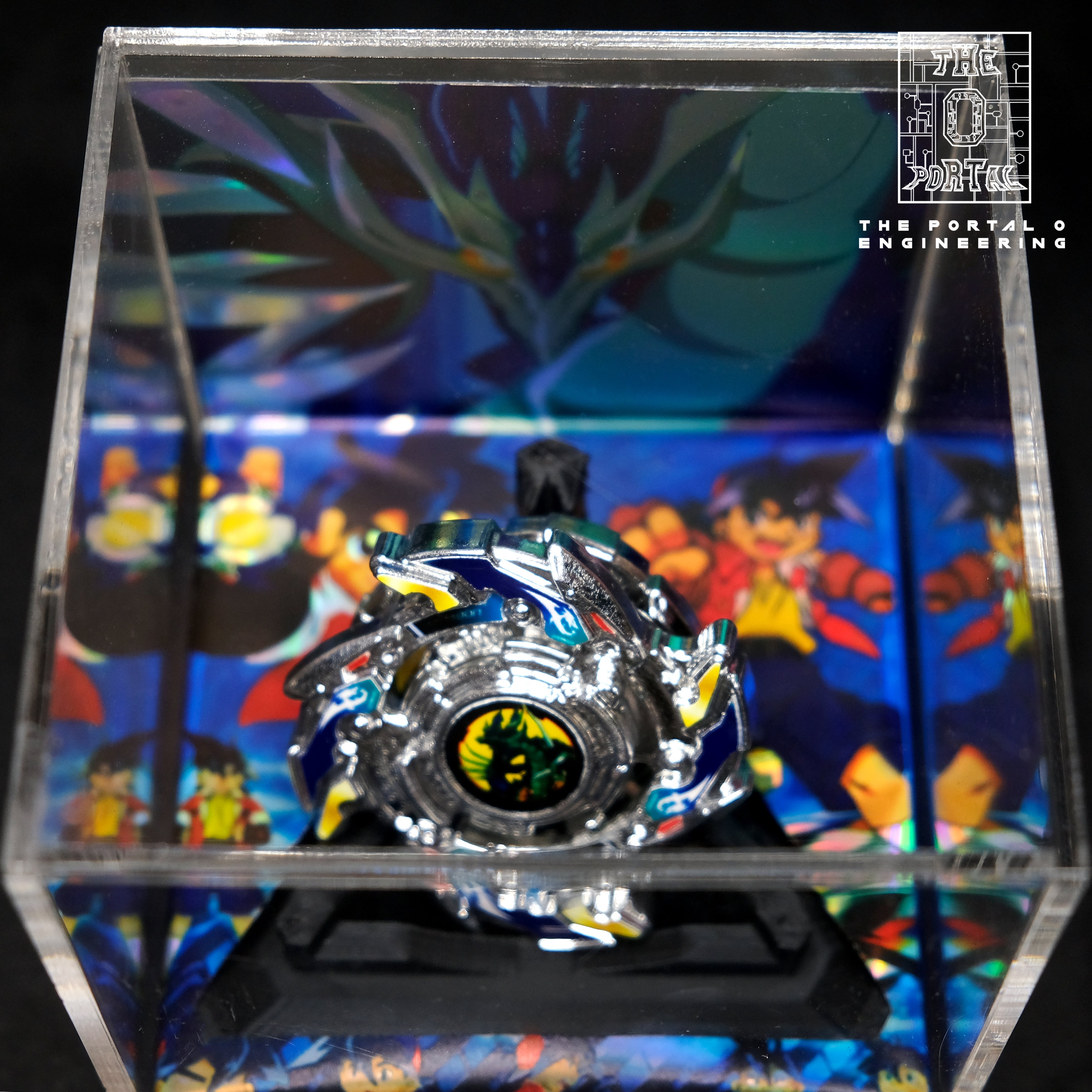 Metal Plated Dragoon V2 - Legacy Diorama Display Holographic Edition
