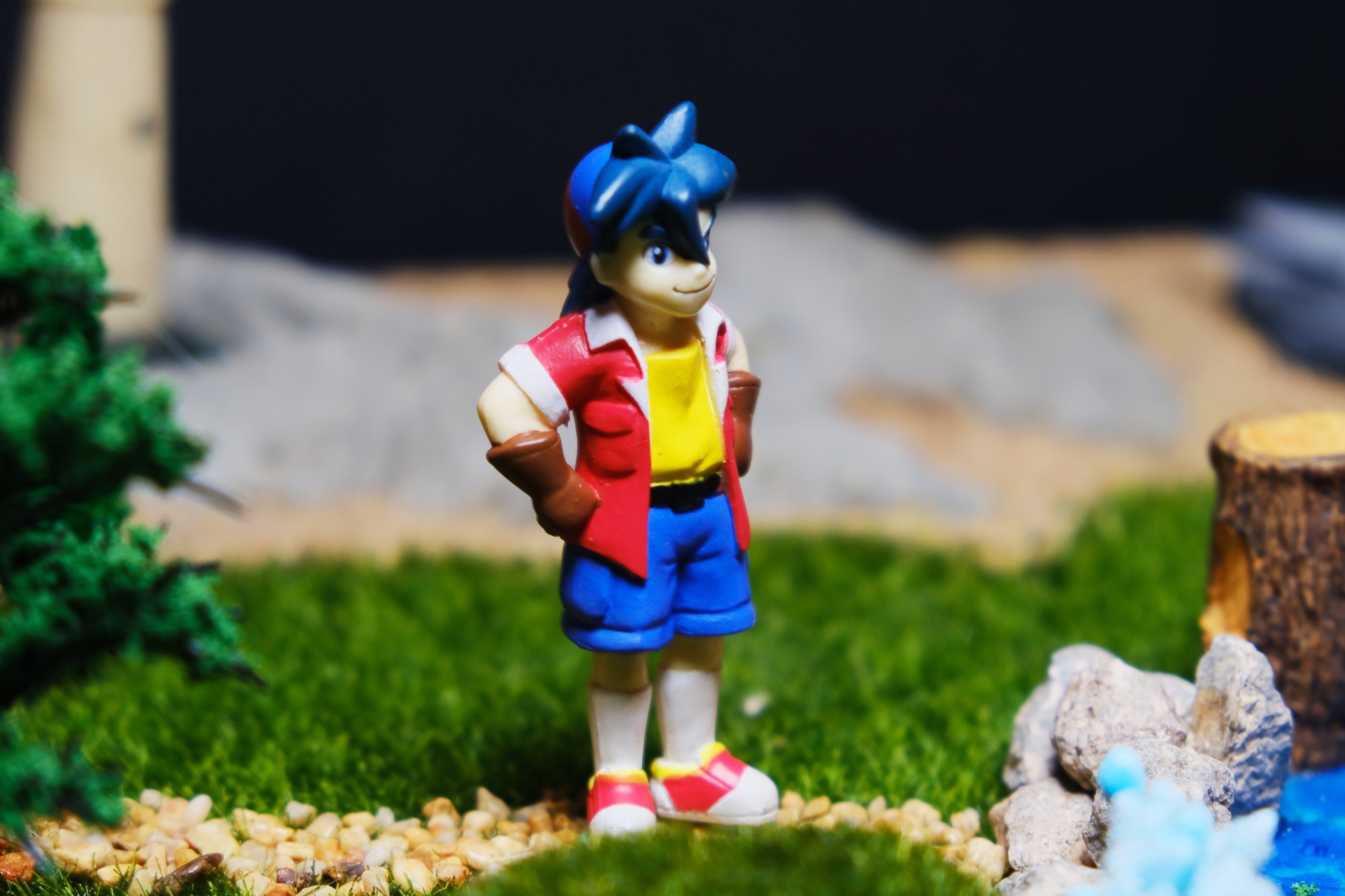Bakuten Shoot OG Main Character Figure Set of 4