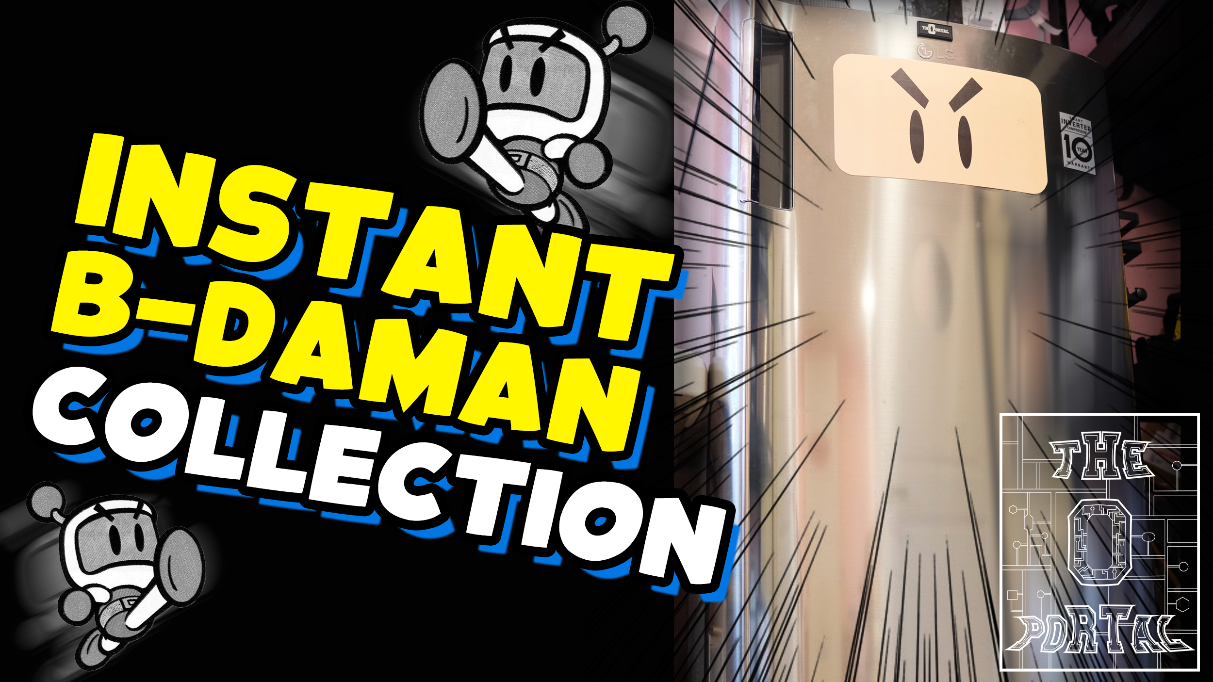 ThePortal0 IB-01 Instant B-Daman Classic Sticker/ Magnet