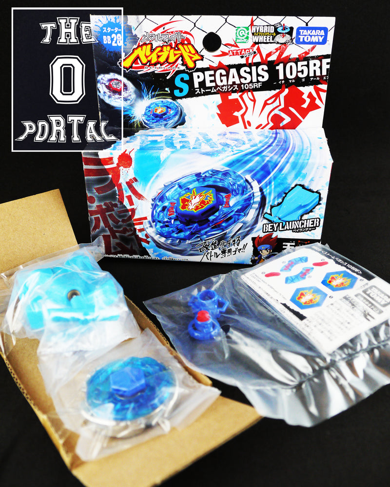 Metal Fusion TAKARA TOMY Beyblade BB28 Storm Pegasus Starter