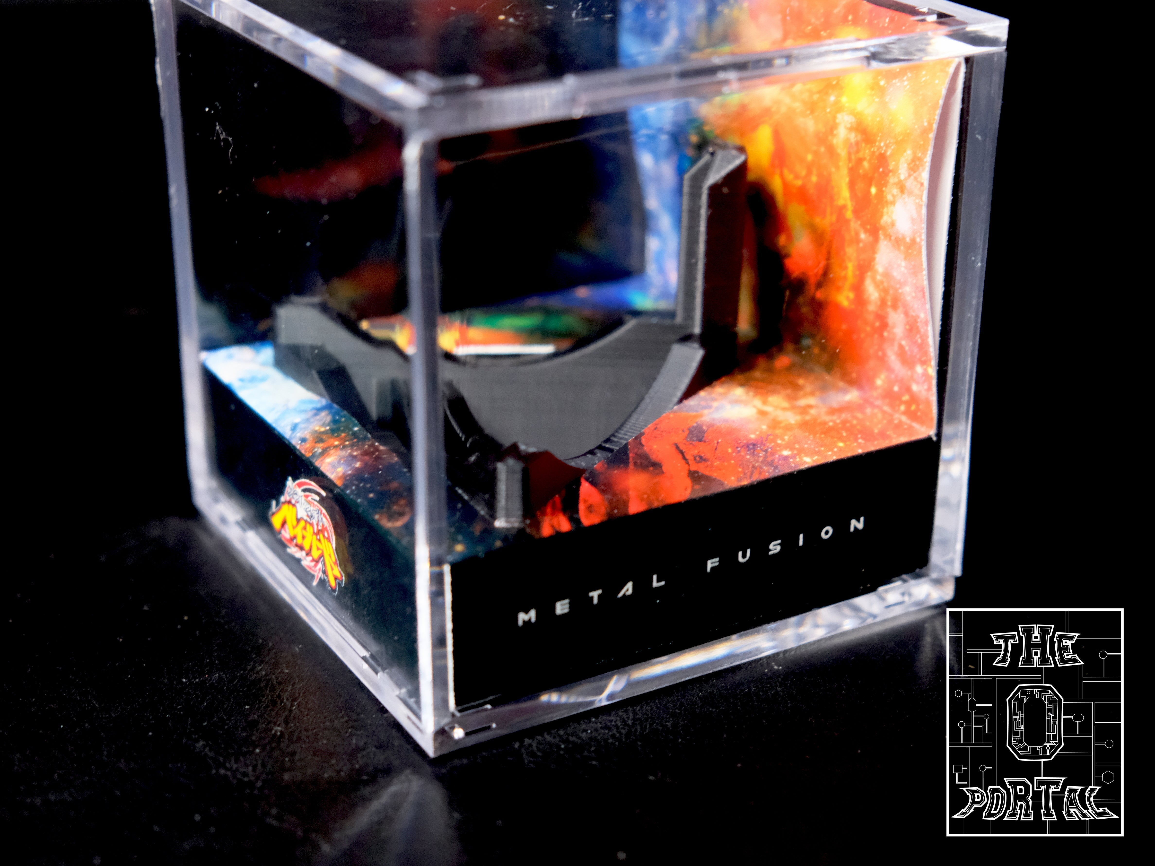 Beyblade Metal Fusion Galaxy x Cosmos Display Case