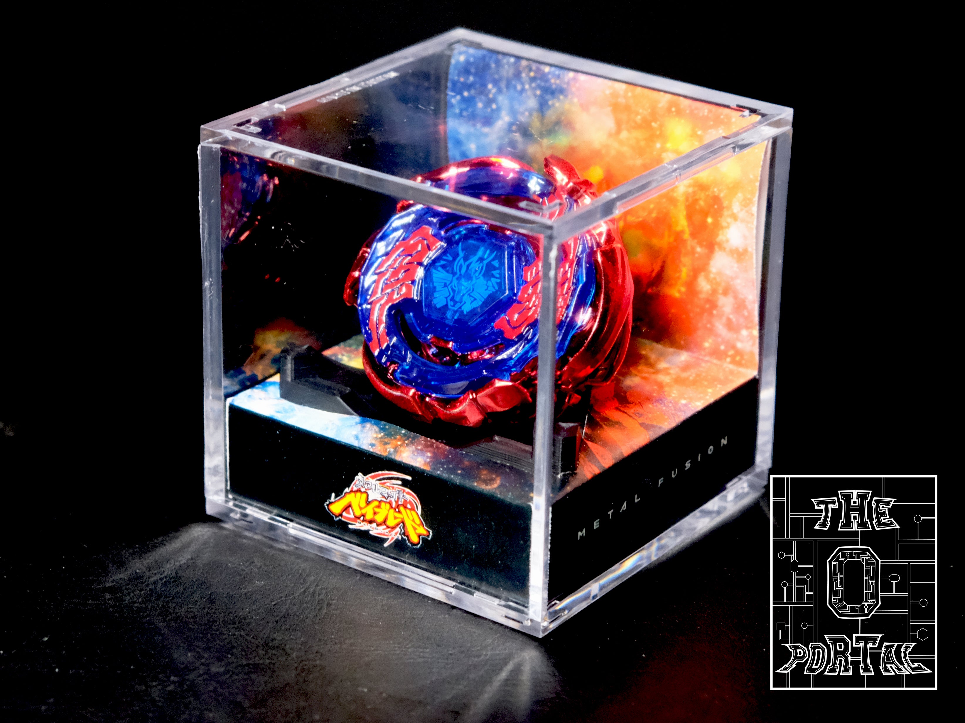 Beyblade Metal Fusion Galaxy x Cosmos Display Case