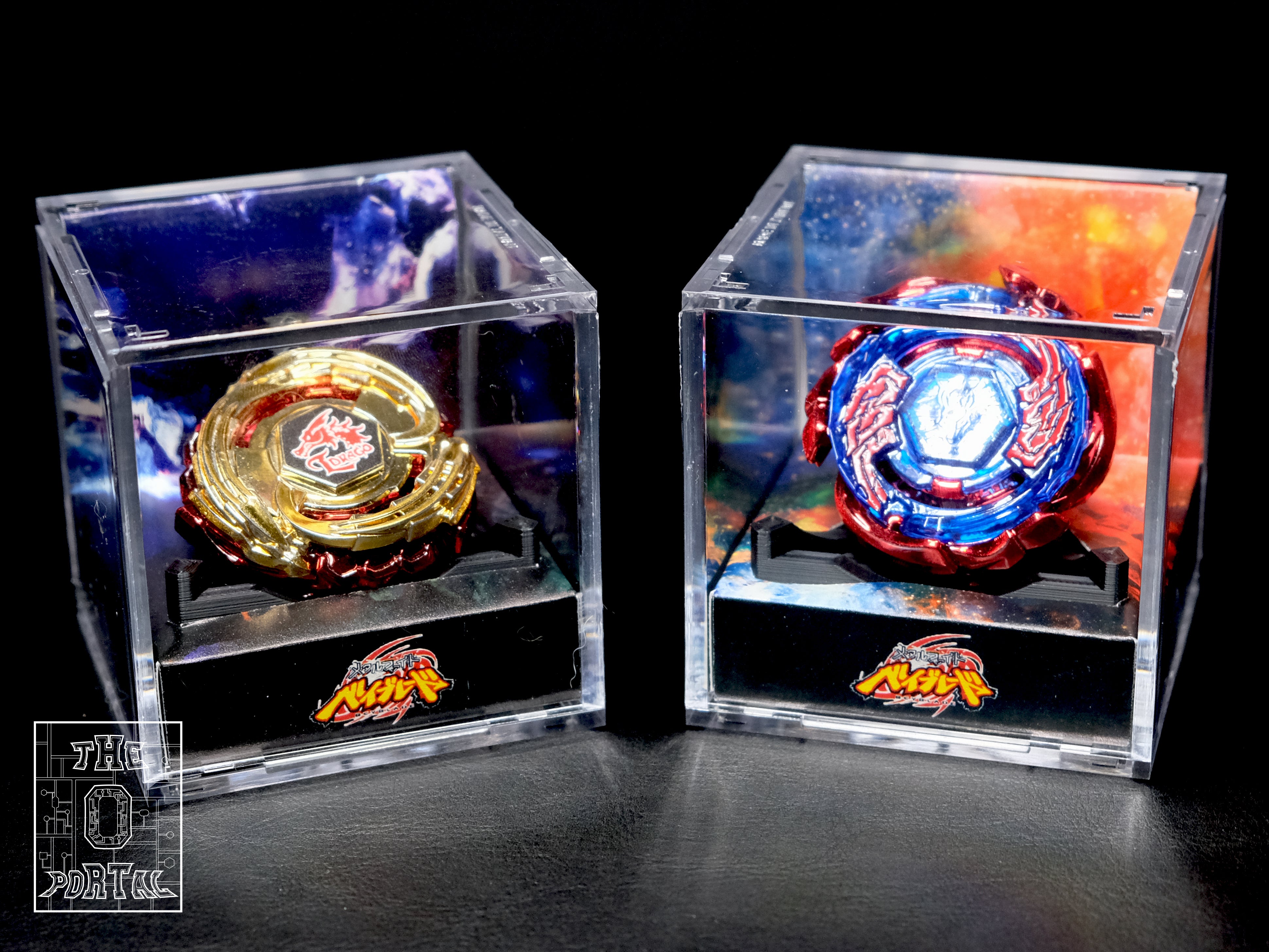 Beyblade Metal Fusion Galaxy x Cosmos Display Case