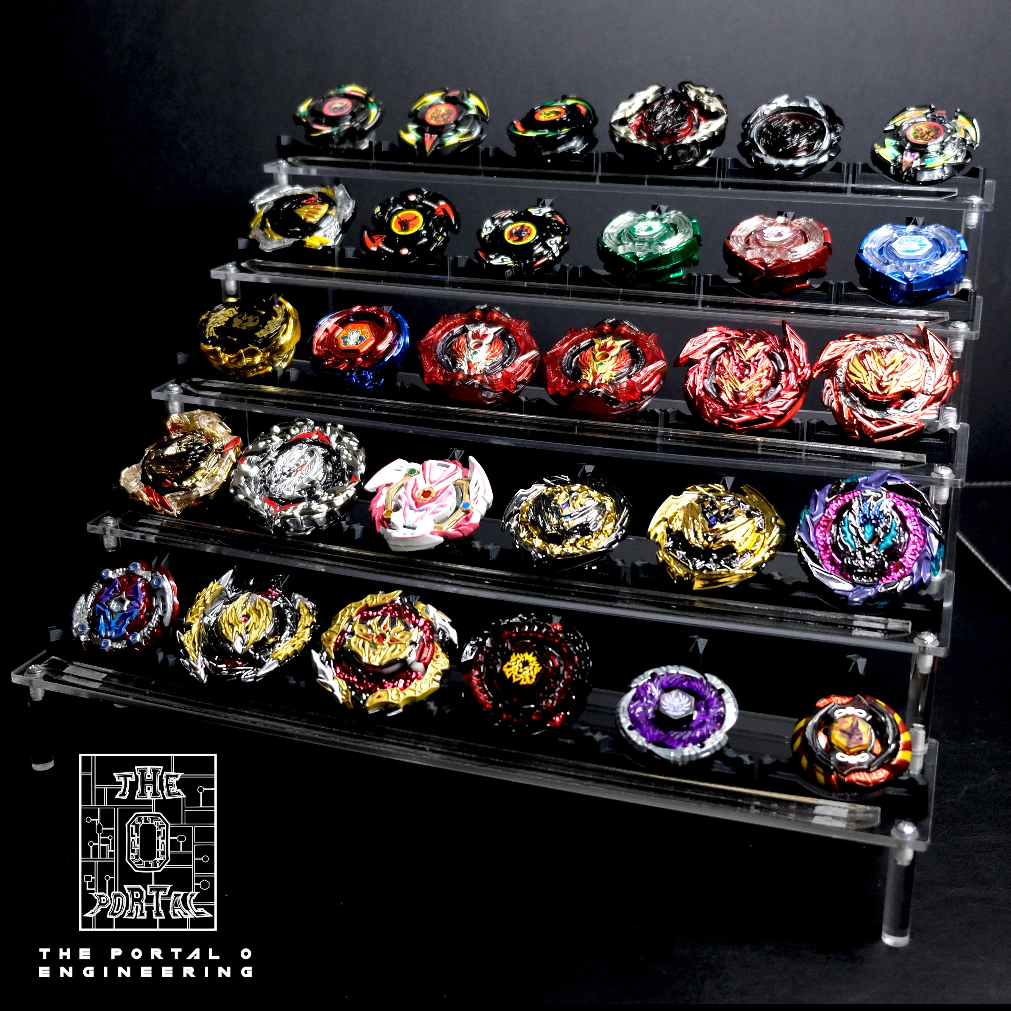 Grand Beyblade Display w/ Custom Bey Display
