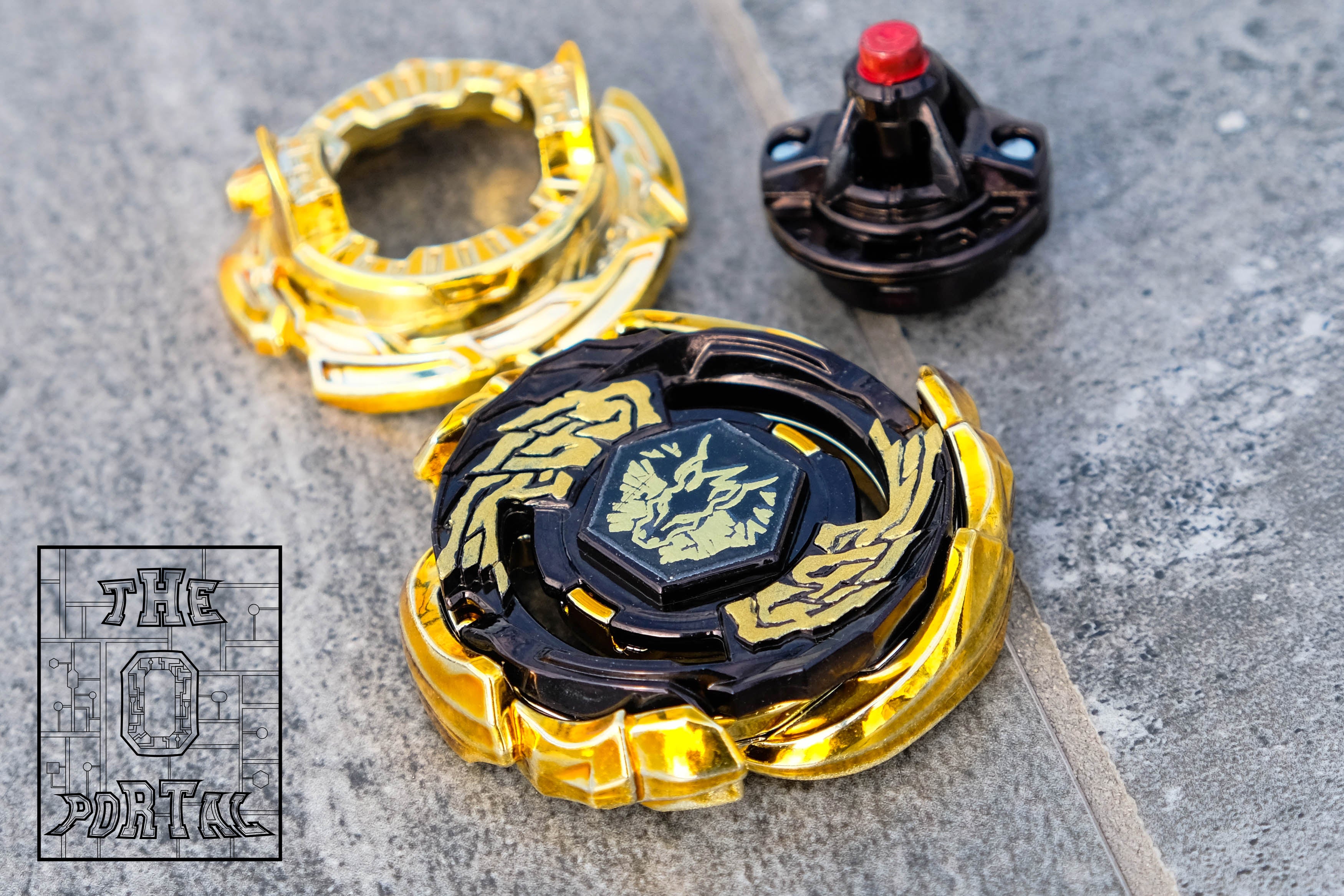 Metal Plated Black Sun Pegasus.Lg.X' w/ Emboss Packaging