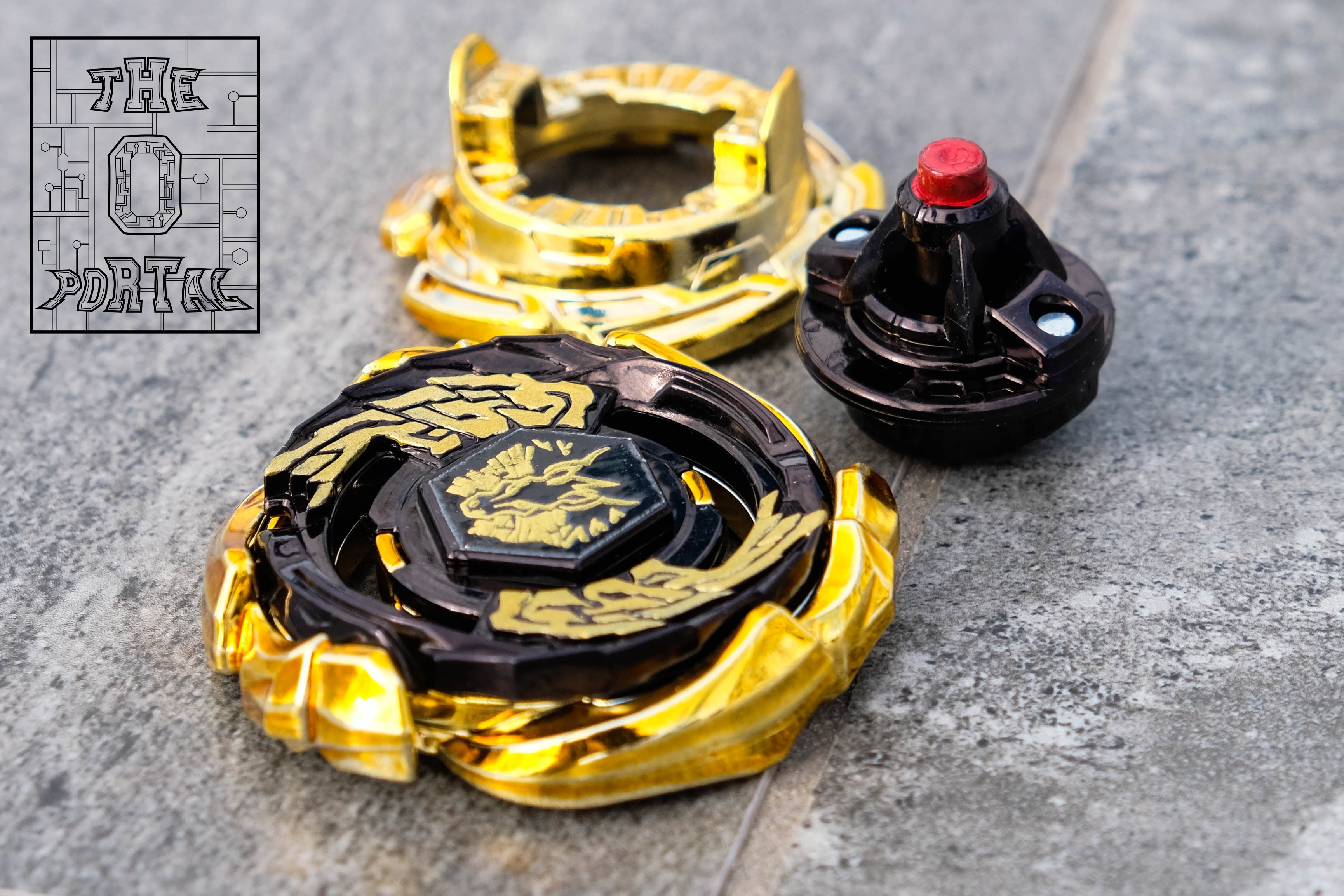 Metal Plated Black Sun Pegasus.Lg.X' w/ Emboss Packaging