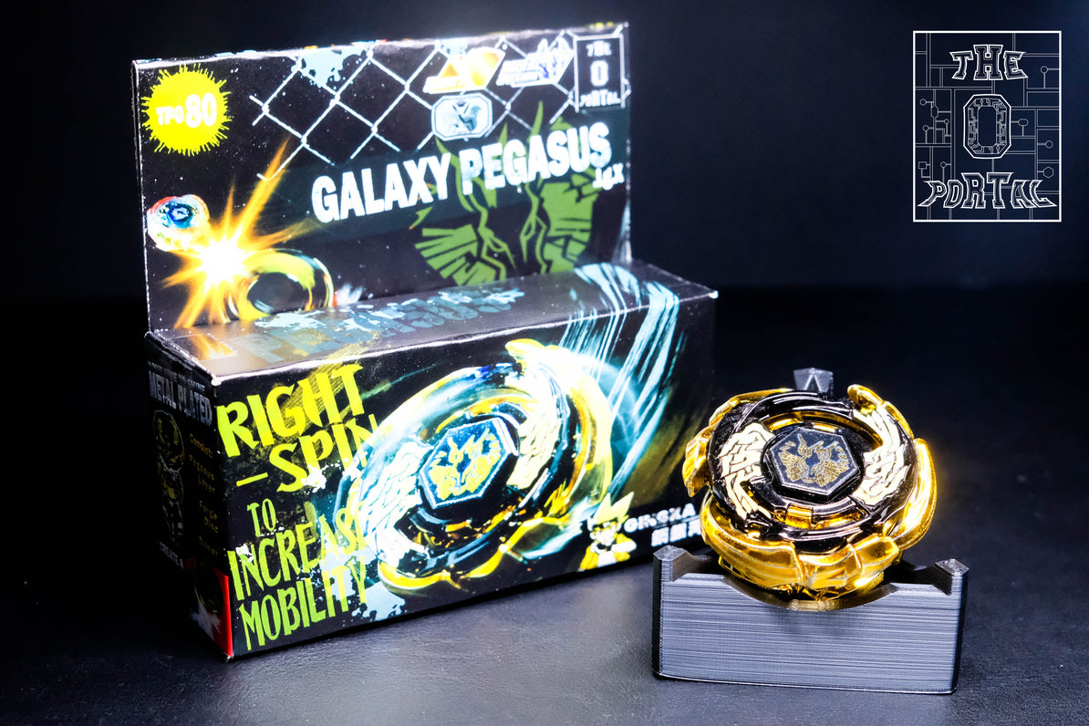 Metal Plated Black Sun Pegasus.Lg.X' w/ Emboss Packaging