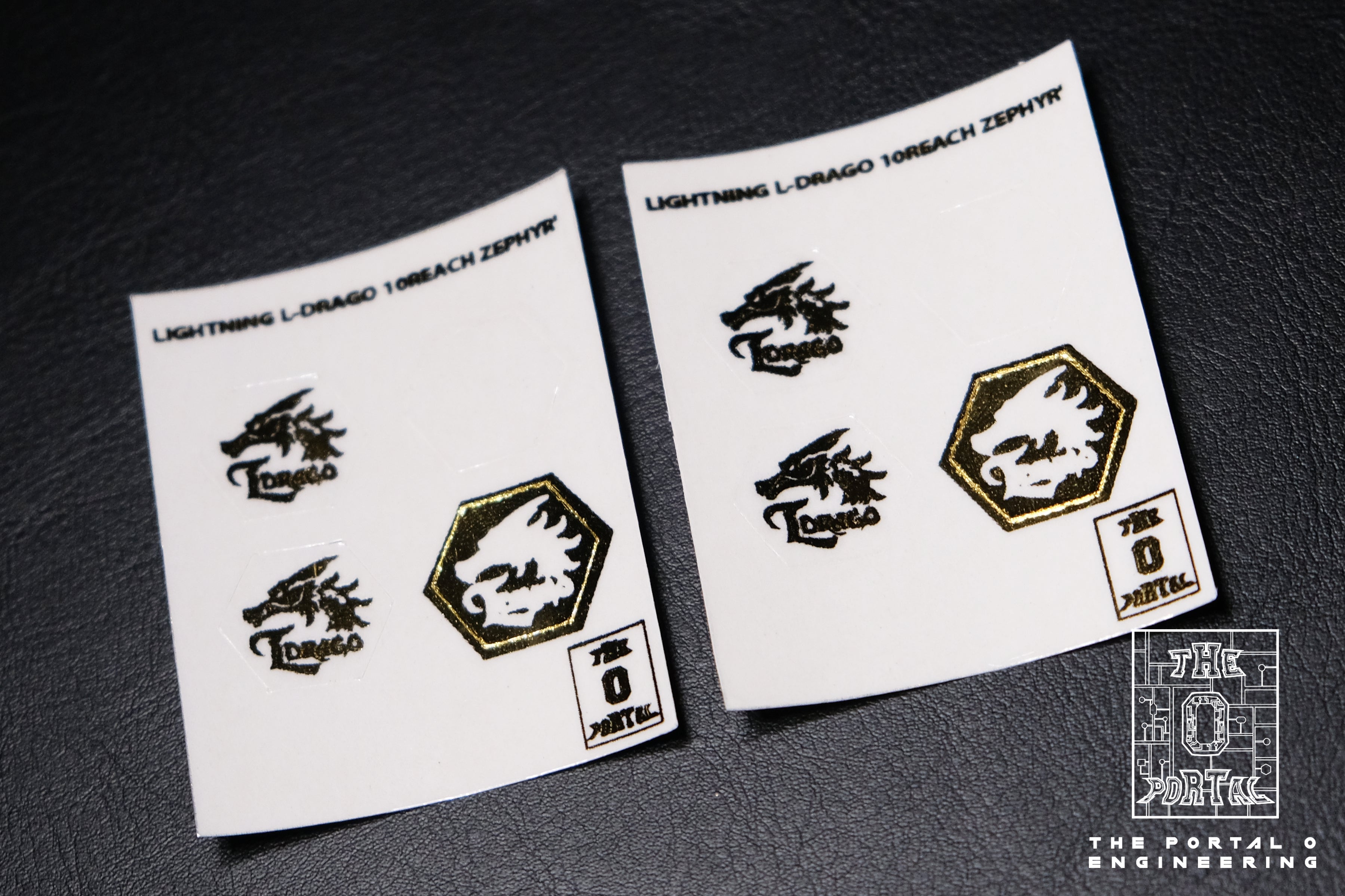 Legendary Gold Embossed FaceBolt Sticker Collection