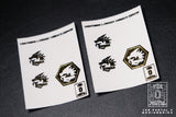 Legendary Gold Embossed FaceBolt Sticker Collection