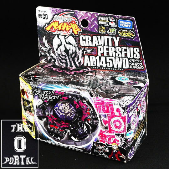 TAKARA TOMY Beyblade BB80 Gravity Perseus Metal Fusion Starter