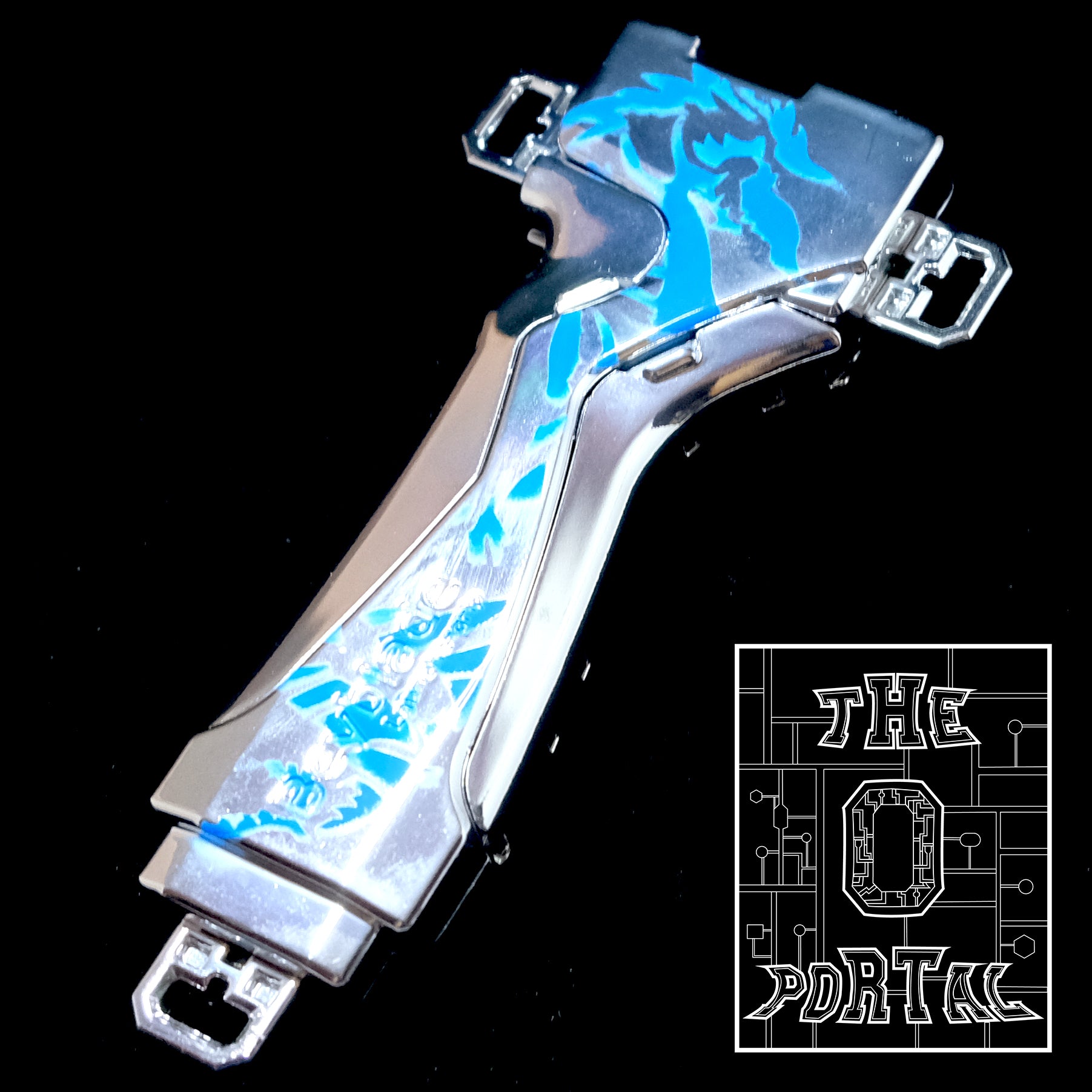 Metal Plated Bey Launcher Grip
